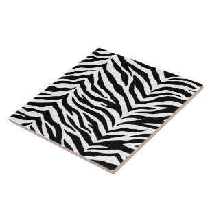 Trivet Tile-Zebra Print