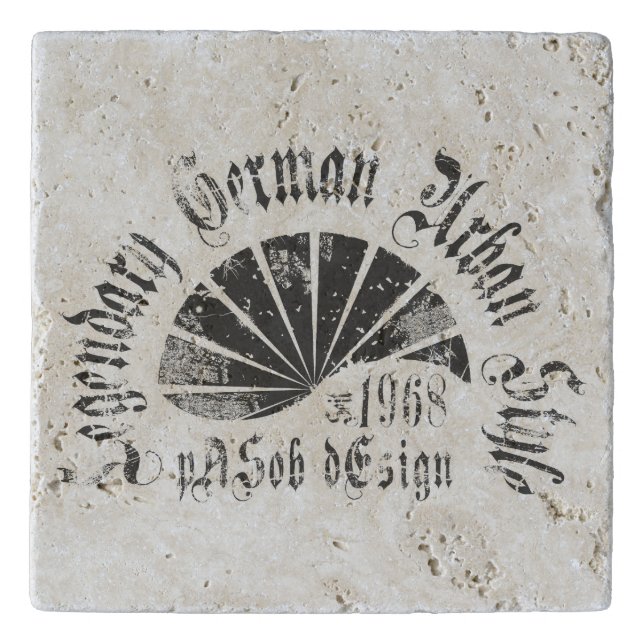 Trivet - Travertine  6” x 6” (Front)