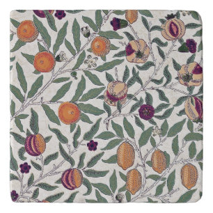 TRIVET : WILLIAM MORRIS : POMEGRANATES