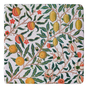 TRIVET : WILLIAM MORRIS : POMEGRANATES