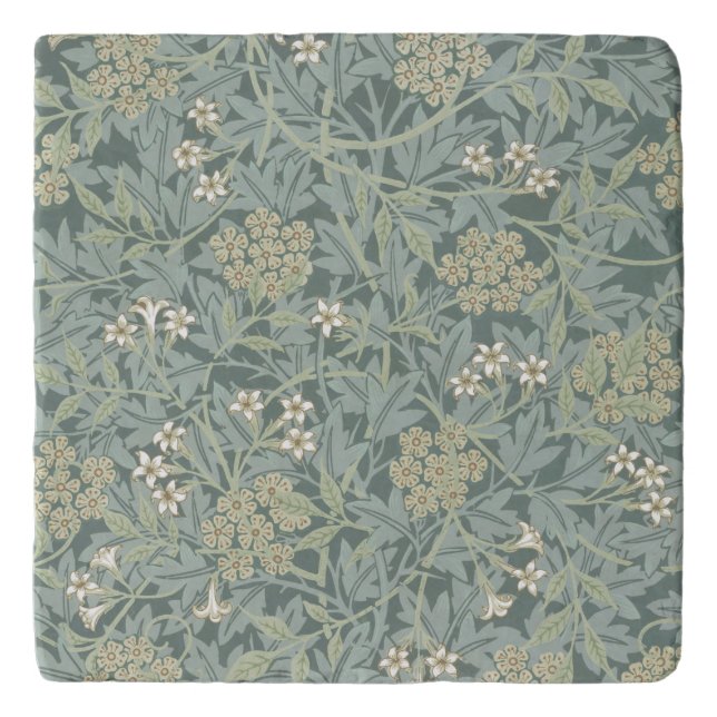 TRIVET : WILLIAM MORRIS : POMEGRANATES (Front)
