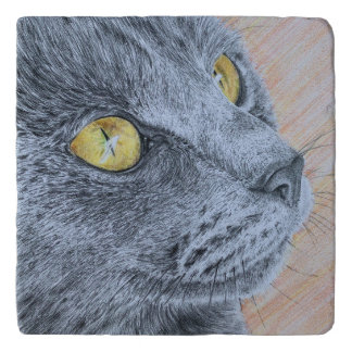 Trivet - Willow Cat