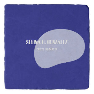 Trivet with Blue Cool-Neutral Design