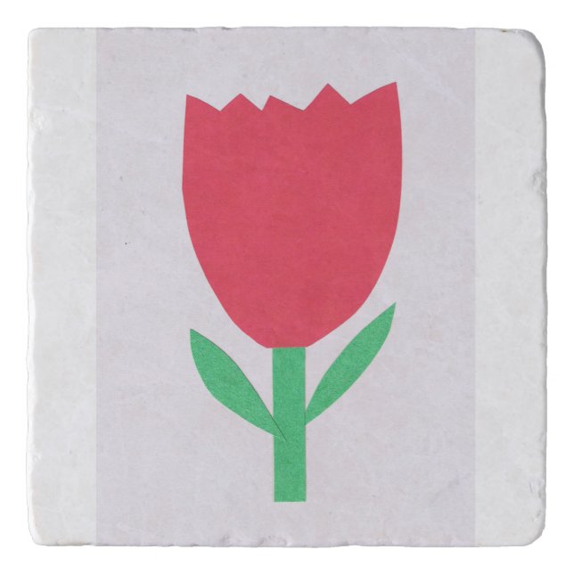 Trivet with Tulip Design (Front)