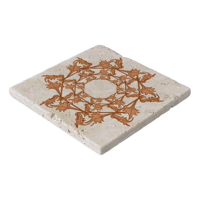 Trivet - Woven Leaves (Corner)