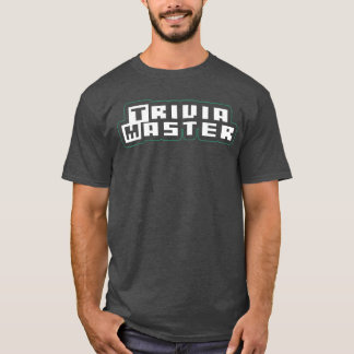 Trivia Master Bar Game Specialist Puzzle Quiz boy T-Shirt