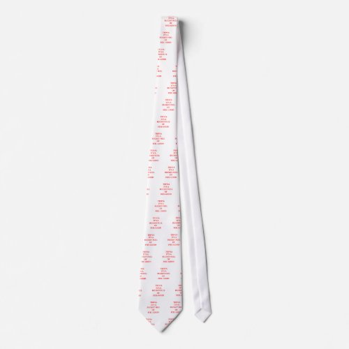 TRIVIA NECK TIE