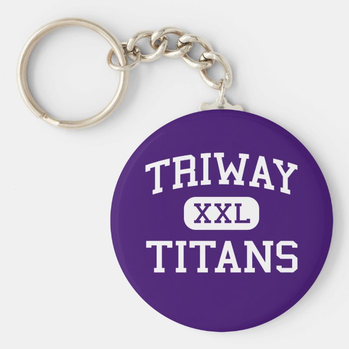 Triway   Titans   Junior   Wooster Ohio Key Chains