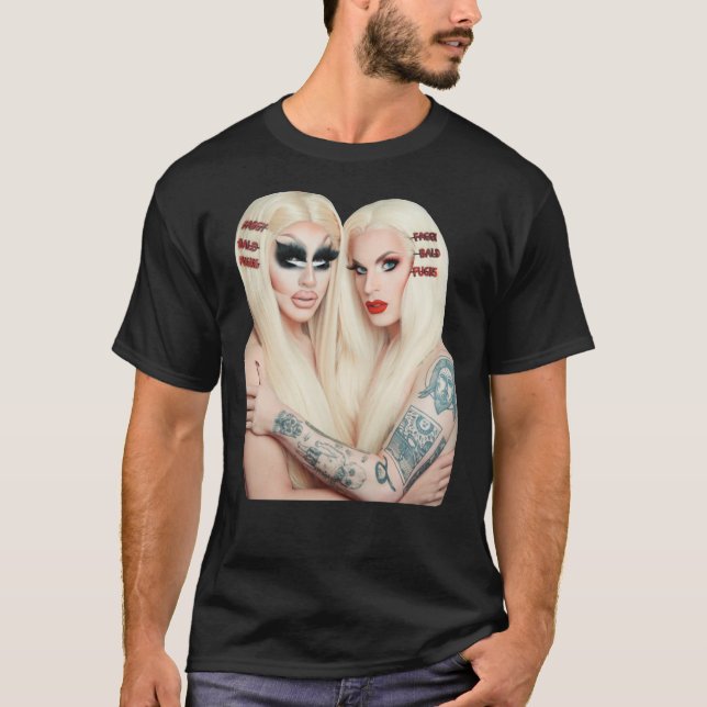 Trixie and Katya Book UNHhhh Classic T-Shirt (Front)