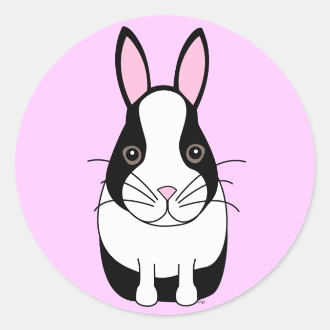 Trixie Classic Round Sticker (Front)