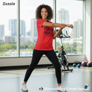 TRIXIE Retro 70's Themed Honeymoonin' Bride T-Shirt