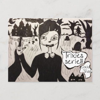 Trixie & Truls Postcard