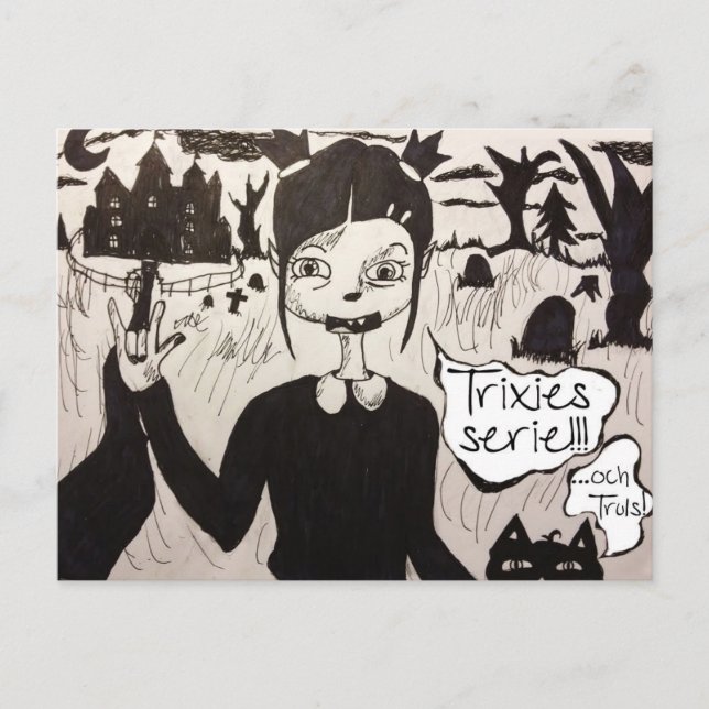 Trixie & Truls Postcard (Front)