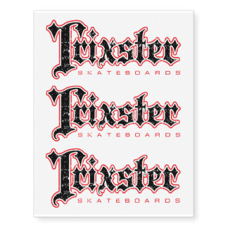 Trixster Skateboards - Temporary Tattoos