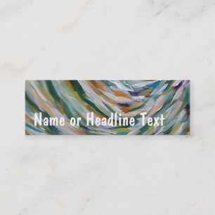 TRJ Fine Art Template Mini Business Card