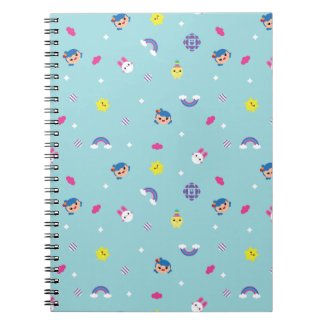 TRK - Teal Pattern Notebook