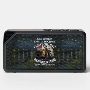 Trmp Republican Party MAGA USA America Vote Trump Bluetooth Speaker