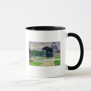 Trocadero Gardens and Rhinoceros by Jacquemart Mug