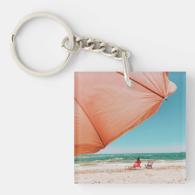 Trocadero Playa - Marbella - Spain Keychain (Front)