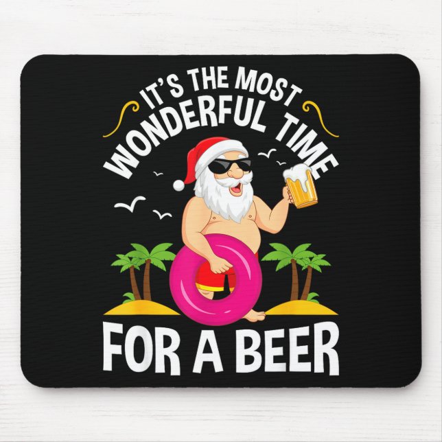 Trocal Christmas It's The Most Wonderful Time For  Mouse Pad (Front)