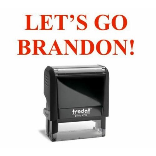 Trodat Printy 4912 Lets Go Brandon Stamp