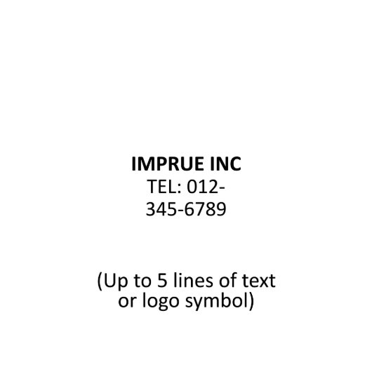 Trodat Printy 4922 Self-Inking Stamp (4922 Template)