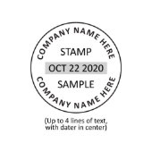 Trodat Printy Dater 46140 Self-Inking Stamp (46140 Template)