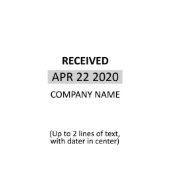 Trodat Printy Dater 4750 Self-Inking Stamp (4750 Template)