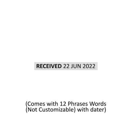 Trodat Printy Dater 4817 Self Inking Date Stamp (4817 Template)