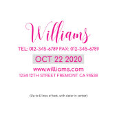 Trodat Printy Self-Inking Address Stamp (Top)