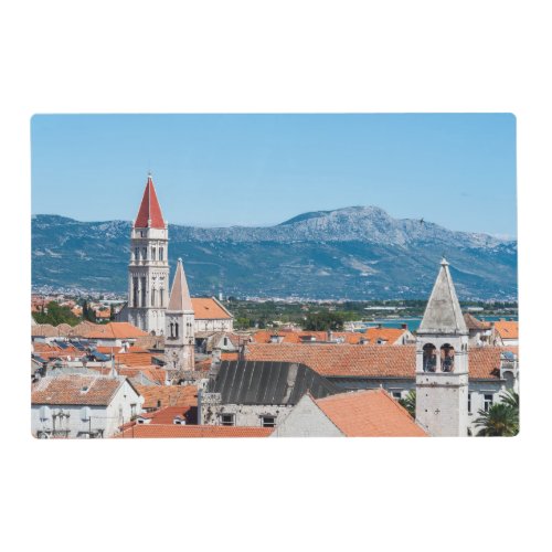 Trogir historical city _ Dalmatia Croatia Placemat