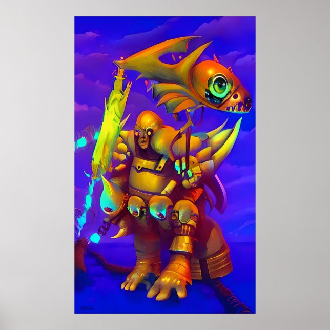 Troglymight - Ken Gage Art Poster (Front)