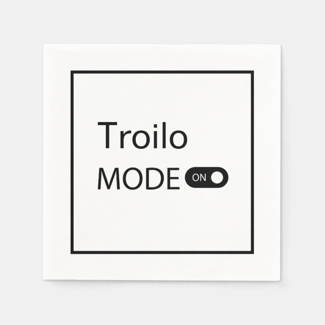 Troilo mode funny Tanguero Tango Dancer Milonga Napkins (Front)