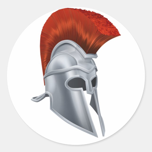 Trojan Helmet Stickers (Front)