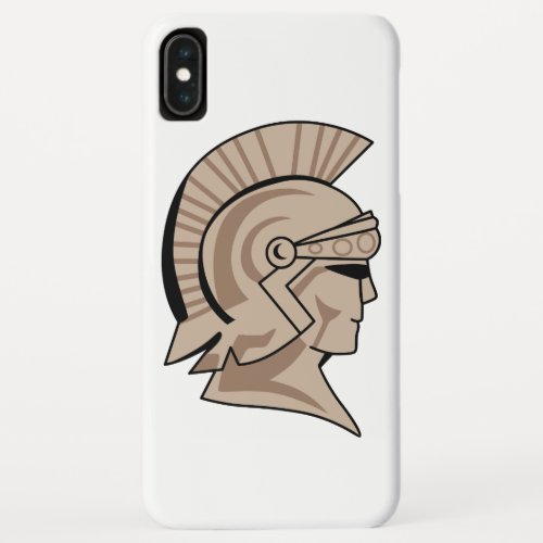 Trojan or Spartan Mascot iPhone XS Max Case