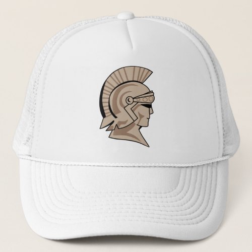 Trojan or Spartan Mascot Trucker Hat
