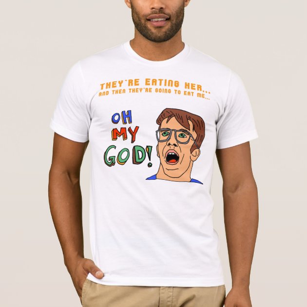 Mad Over Shirts Oh My God Unisex Premium Tank Top