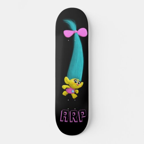  Troll AP89 Neon Black Initials Fun Skateboard