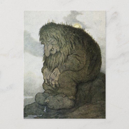 TROLL at Rest Postcard