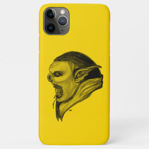 Troll Black and Yellow Design iPhone 11 Pro Max Case