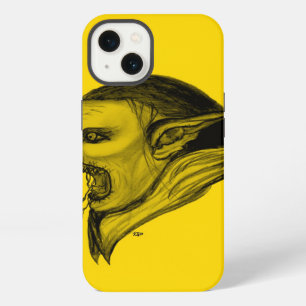 Troll black yellow Design iPhone 13 Case