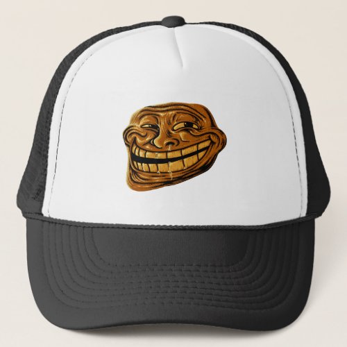 Troll Funny Face Meme Trucker Hat