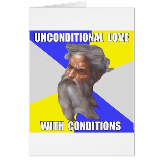 Troll God Unconditional Love Cards (Front)