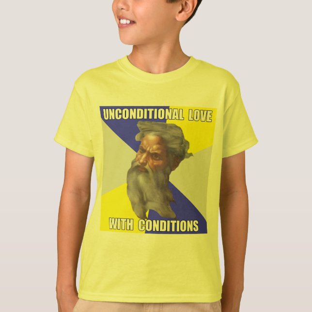 Troll God Unconditional Love T-Shirt (Front)