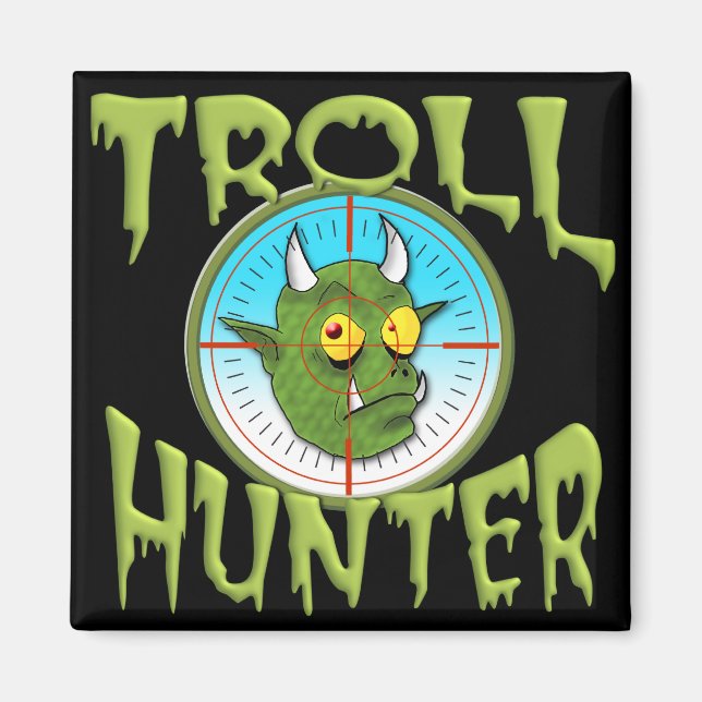 TROLL HUNTER MAGNET (Front)