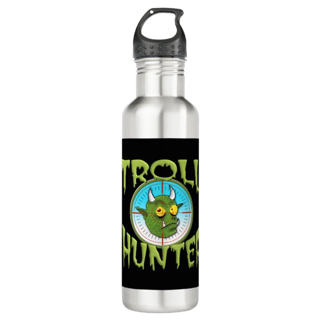 TROLL HUNTER STAINLESS STEEL WATER BOTTLE (Front)