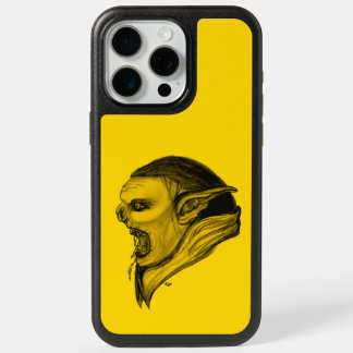 Troll in Black and Yellow Design iPhone 15 Pro Max Case