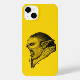 Troll in Black and Yellow Design iPhone 14 Plus Case