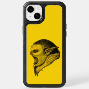 Troll in Black and Yellow Design OtterBox iPhone 14 Plus Case