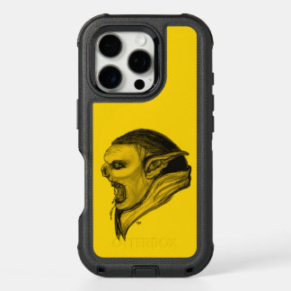 Troll in Black and Yellow Design iPhone 16 Pro Case
